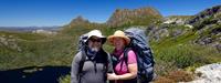 Glenn and Michele on The Overland Track